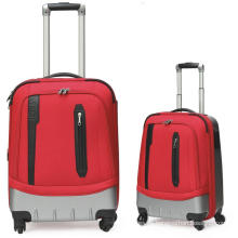 Bolsa de equipaje nylon ABS casos 2 bolso de la carretilla del equipaje conjunto por vocación viajando